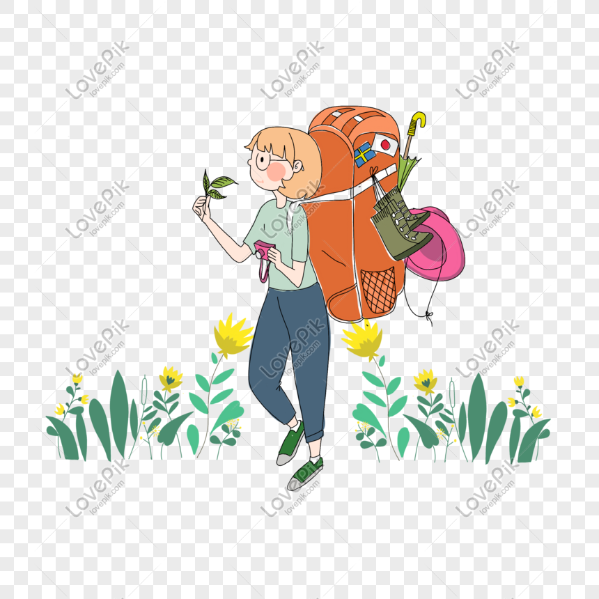 Travel By Walking, Backpack Man, Man Walking, Light Man Free PNG And  Clipart Image For Free Download - Lovepik