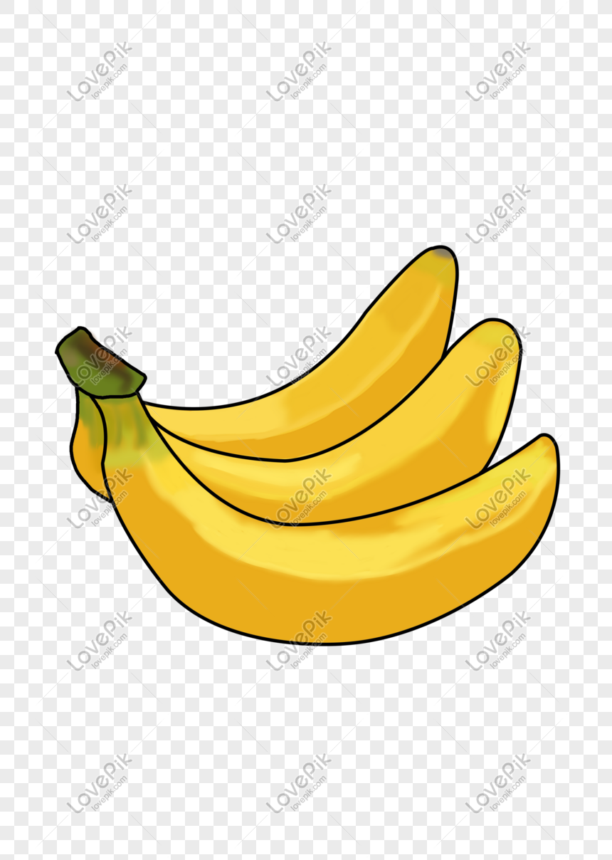 Autumnal Ripe Fruit Banana Illustration PNG Transparent And ...
