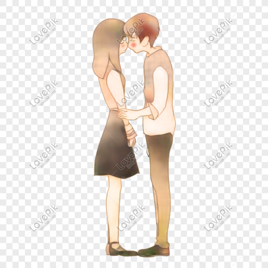 Kissing Couple Retro Cartoon Illustration PNG White Transparent And Clipart  Image For Free Download - Lovepik | 611293022