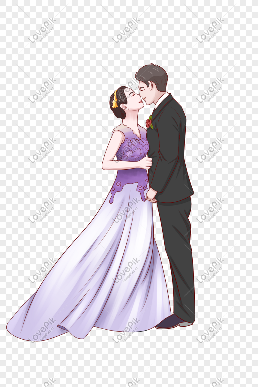 Wedding Dress Groom Bride Taking Photo Illustration Free PNG And Clipart  Image For Free Download - Lovepik | 611302259
