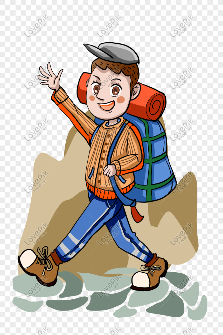 backpack travel drawing 19617562 PNG