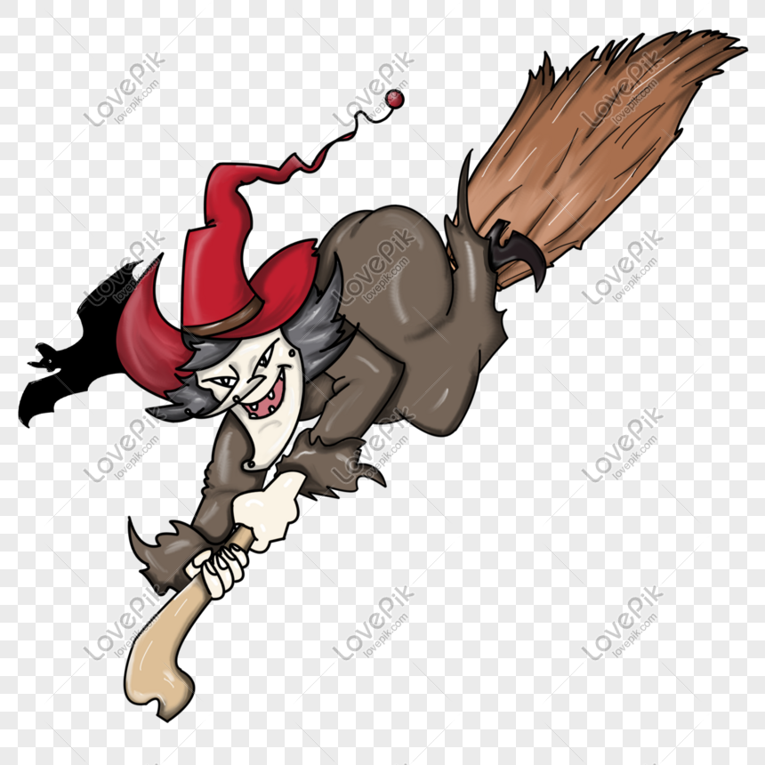 Zombie Riding A Flying Broom Illustration PNG White Transparent And Clipart  Image For Free Download - Lovepik | 611315852