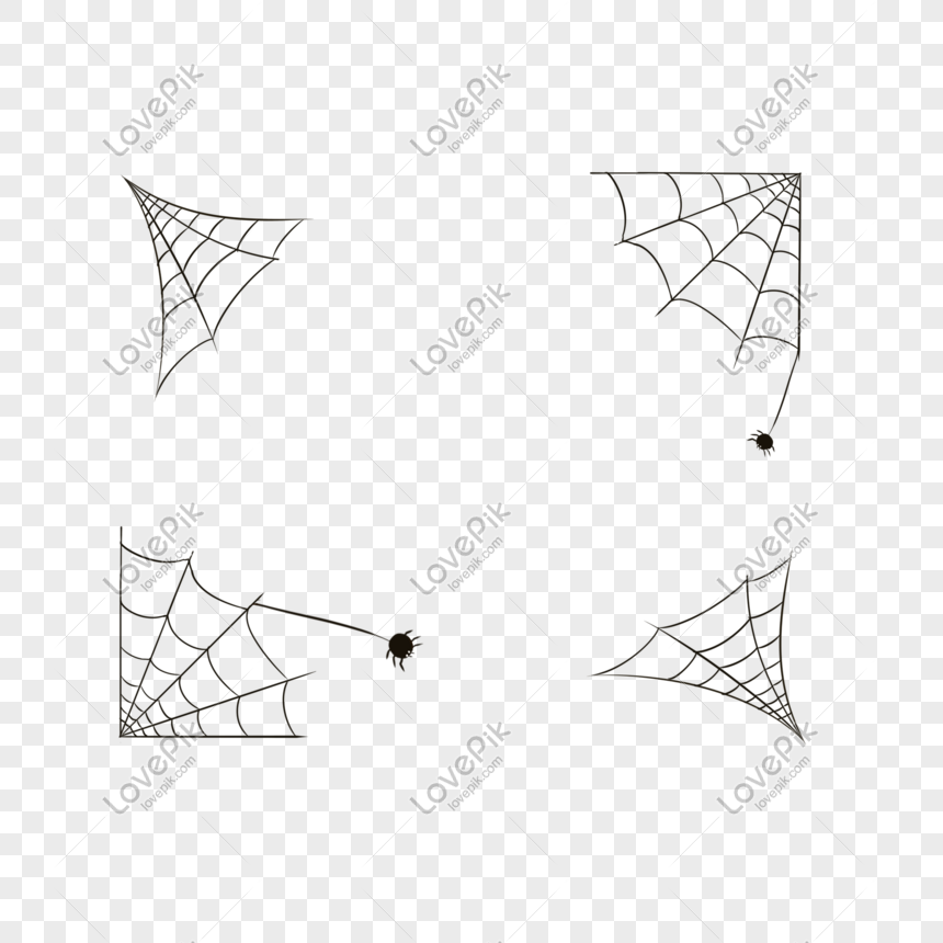 Spider Web Borders Clip Art