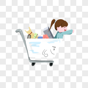 Cartoon Shopping Images, HD Pictures For Free Vectors Download 