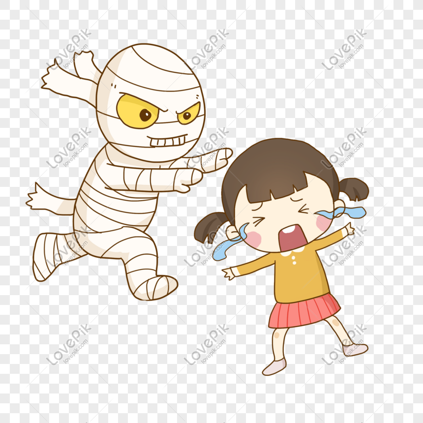 Halloween Mummy Scary Illustrator Free Png Material Png Image Picture Free Download Lovepik Com