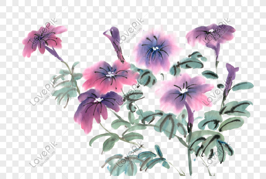 紫色のトランペットインク絵画pngフリー素材イメージ グラフィックス Id Prf画像フォーマットpsd Jp Lovepik Com