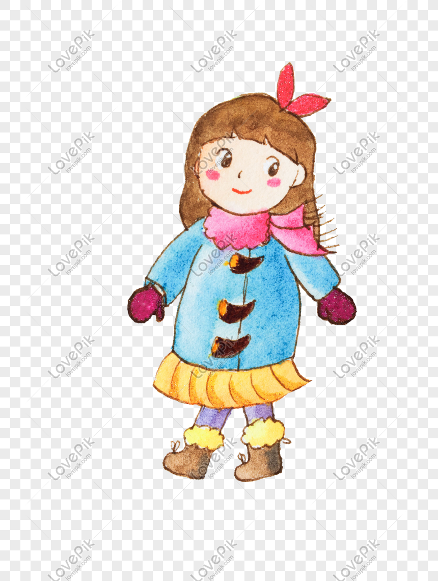 Cold Winter Cartoon Girl Illustration PNG Image Free Download And Clipart  Image For Free Download - Lovepik | 611350961