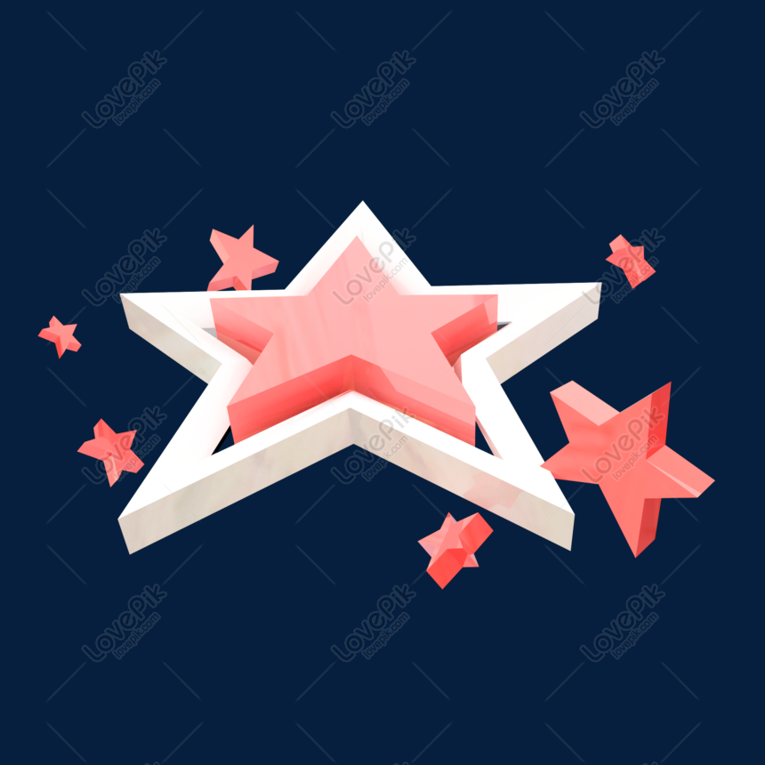 10 stars clipart hollywood