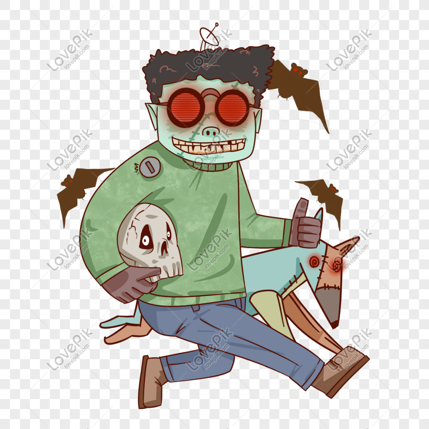 Gambar Kartun Zombie Lucu