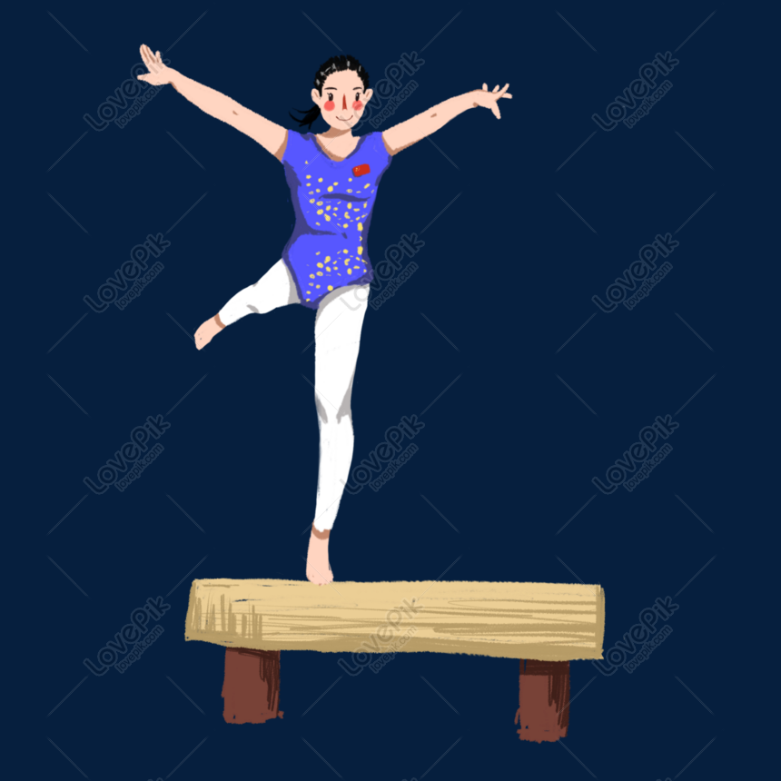 Gymnastics Balance Beam Games Womens Gymnastics Competition Free PNG And  Clipart Image For Free Download - Lovepik | 611368719