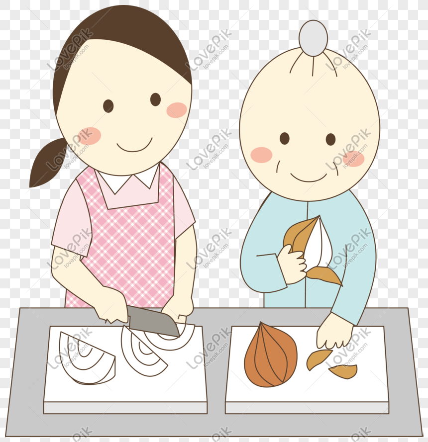 Nursing Elderly Cartoon Cut Vegetables Vector PNG Transparent Image And  Clipart Image For Free Download - Lovepik | 611368887
