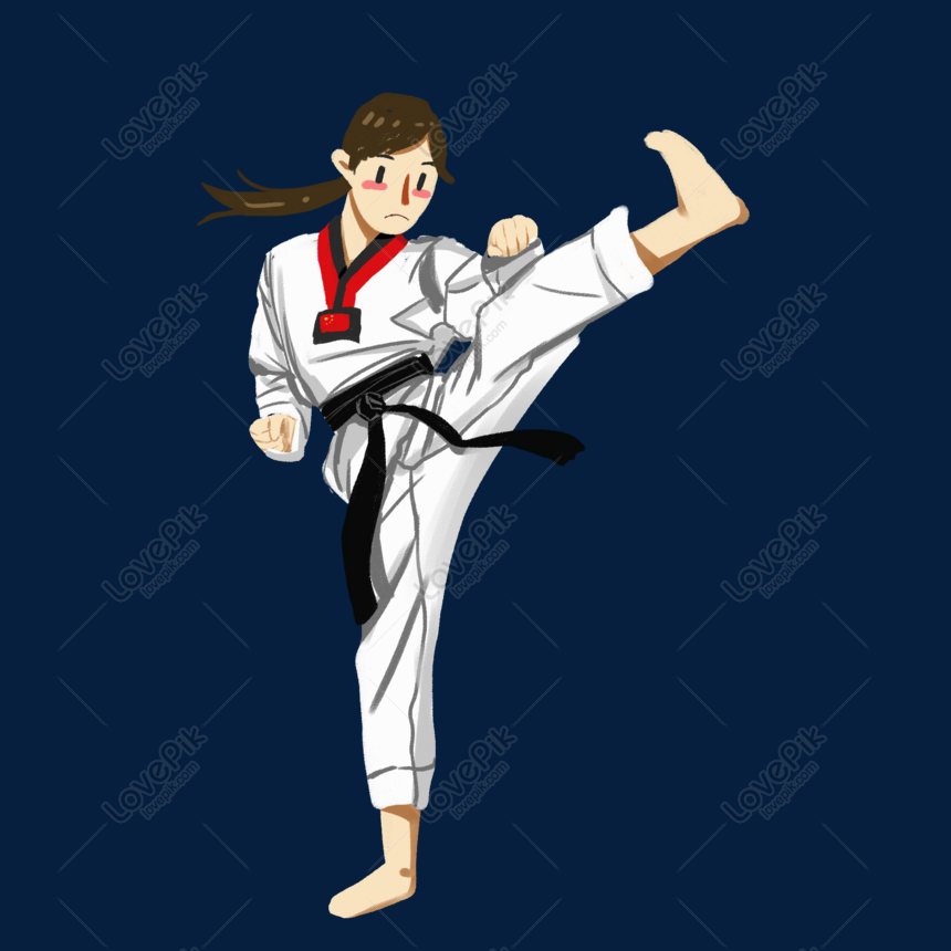 12+ Gambar Kartun Olah Raga Karate Kumpulan Gambar Kartun