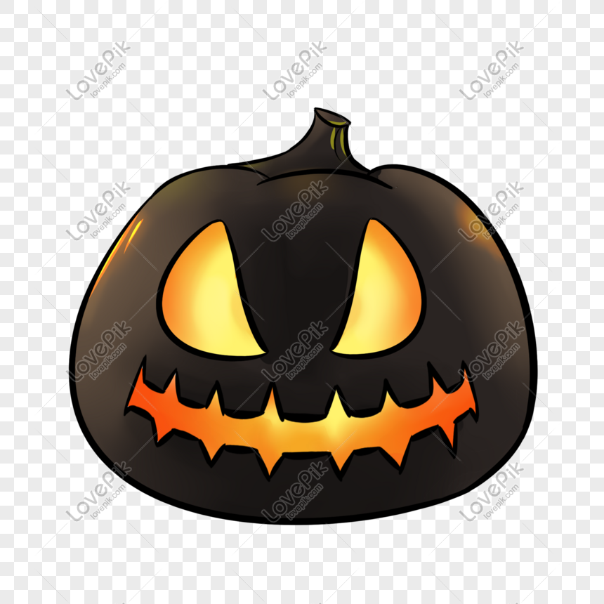 Western Festival Halloween Horror Pumpkin Lights PNG Image Free ...