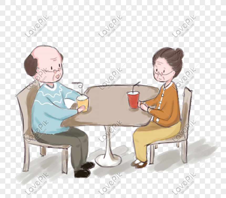Old Grandfather Grandmother Happy Life Drinking Tea Cartoon Illu PNG Hd  Transparent Image And Clipart Image For Free Download - Lovepik | 611398164