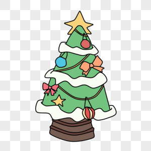 Christmas Christmas Tree Illustration PNG Hd Transparent Image And Clipart  Image For Free Download - Lovepik | 611346714