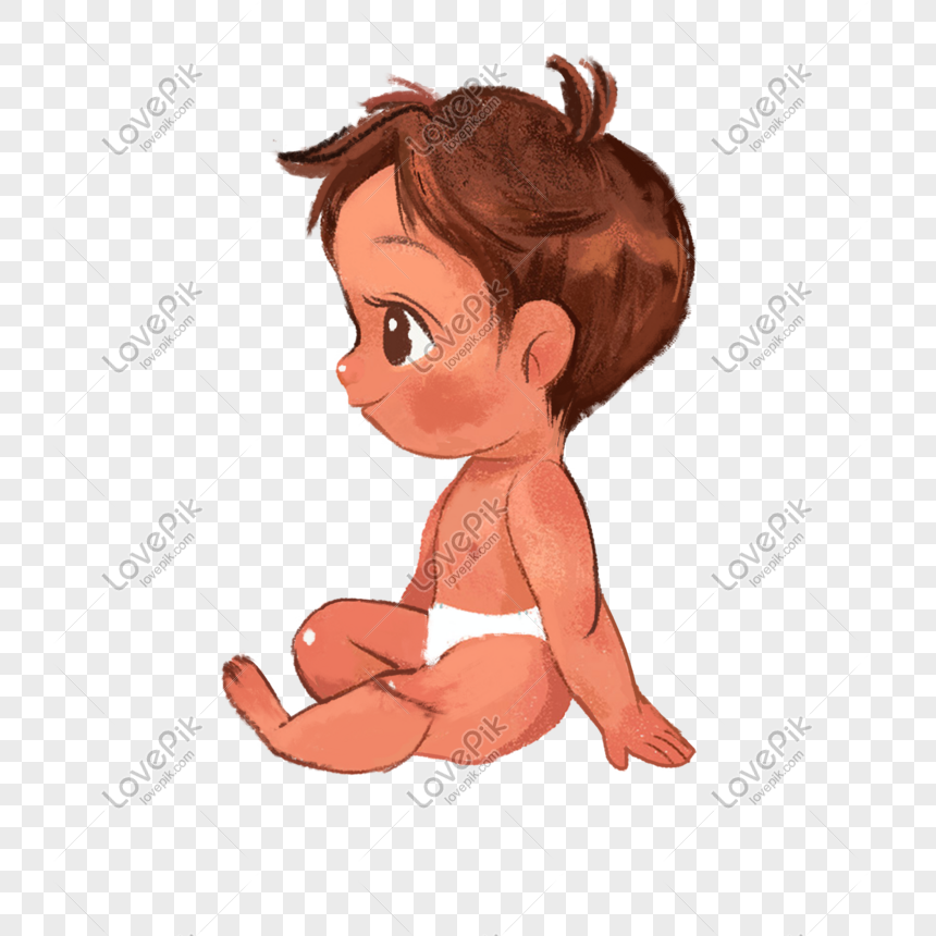 bosquejo Alegaciones En realidad Bebé Pintado A Mano Babypng Gratis PNG Imágenes Gratis - Lovepik