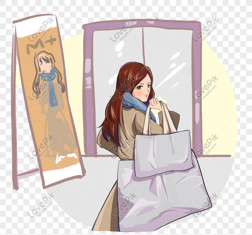 Double Eleven Shopping Offer Shopping Mall Woman Cartoon Hand Dr PNG Free  Download And Clipart Image For Free Download - Lovepik | 611400073
