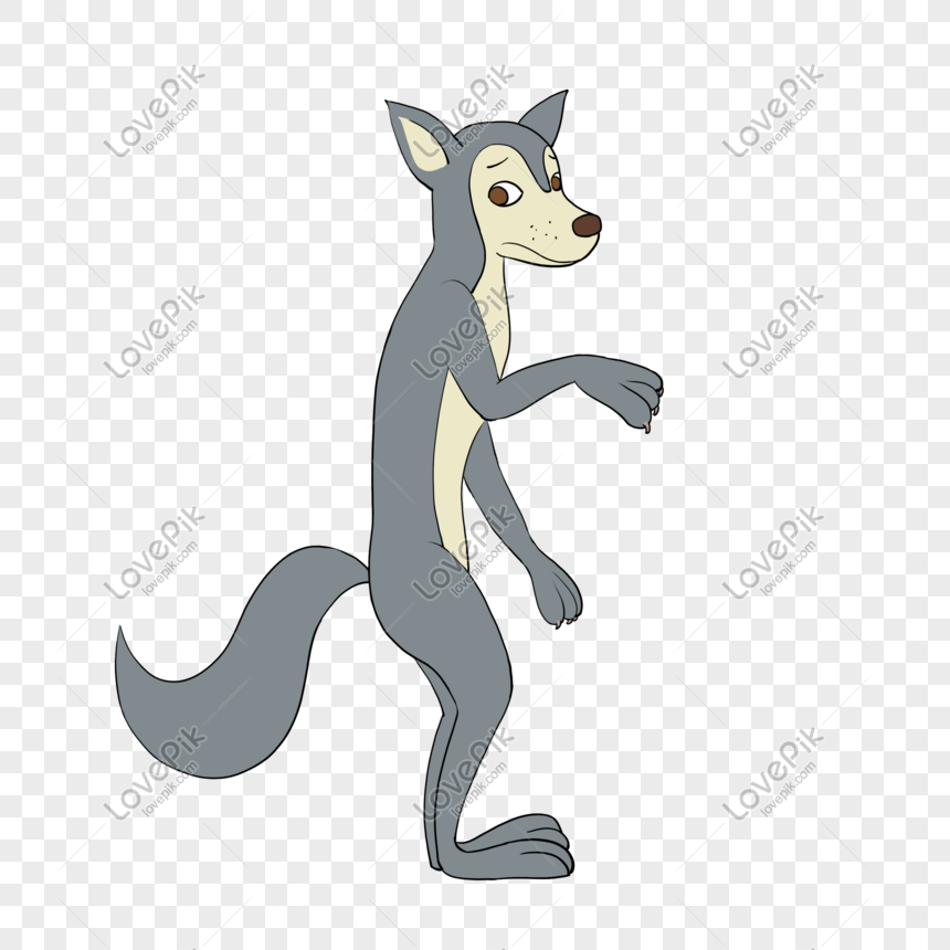 Fairy Tale Animal Wolf Pity Sadness Free PNG And Clipart Image For Free  Download - Lovepik | 611416419