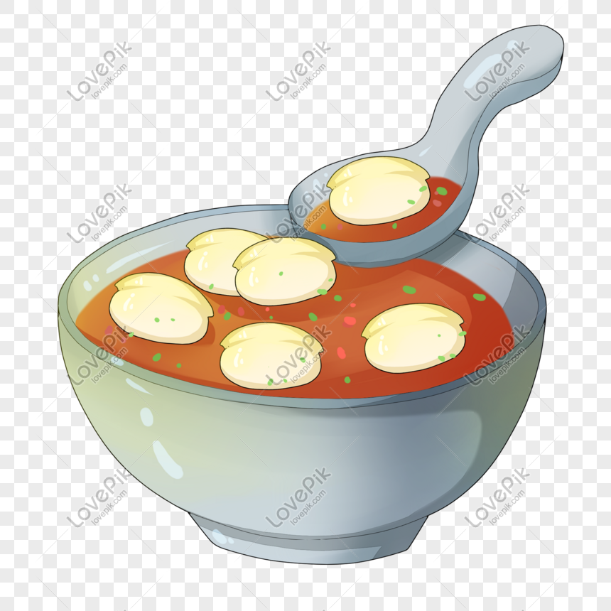 Hand Painted Winter Food A Bowl Of Soup Dumplings Illustration PNG Free  Download And Clipart Image For Free Download - Lovepik | 611420373