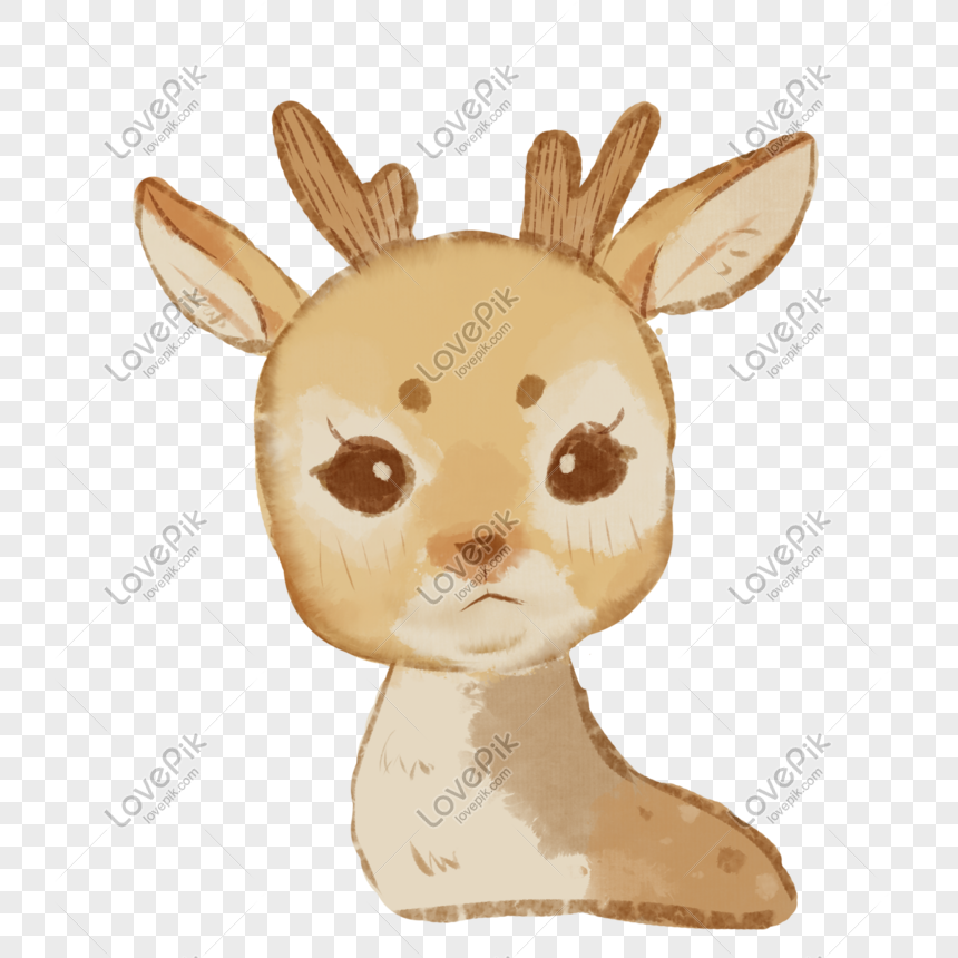 Hand Drawn Watercolor Cute Deer Baby Illustration PNG Hd Transparent Image  And Clipart Image For Free Download - Lovepik | 611437024
