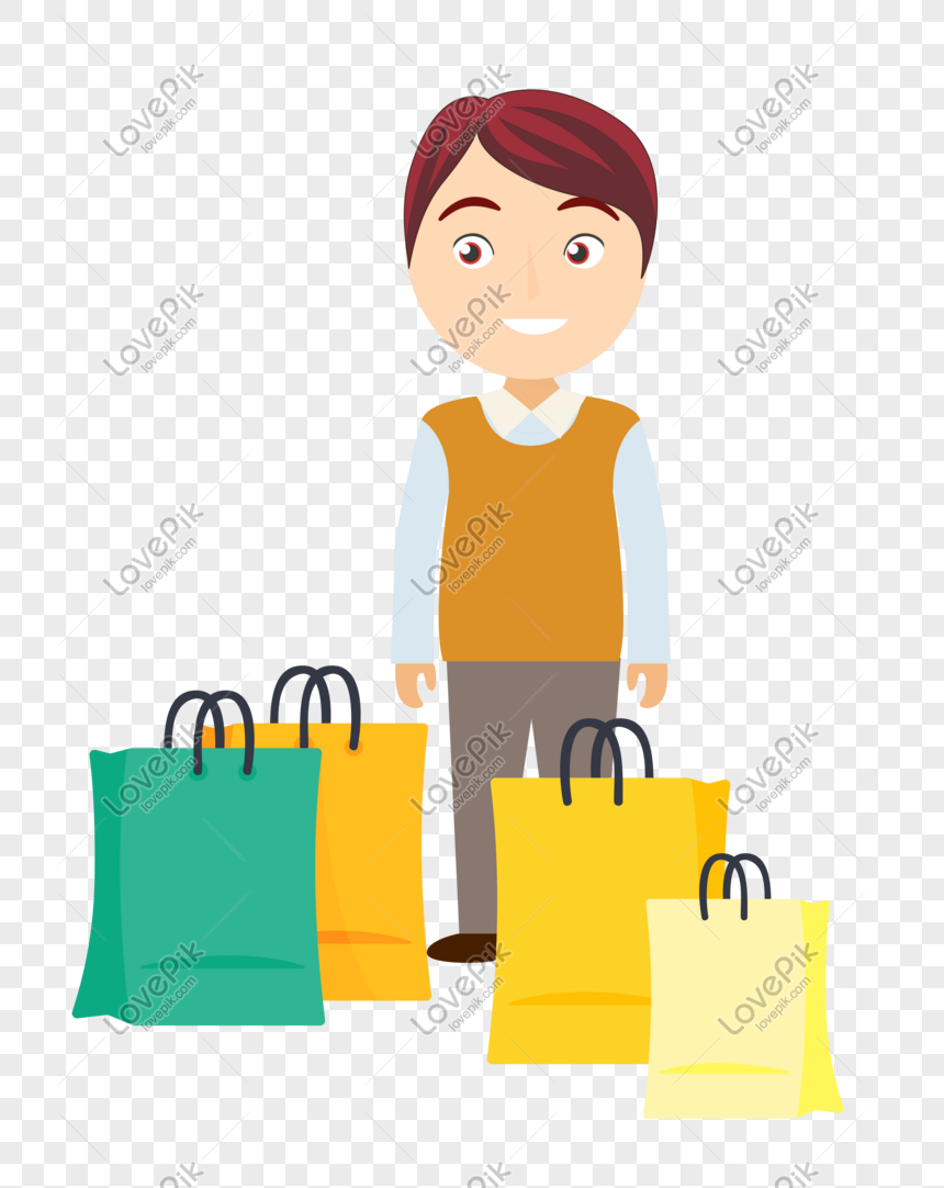 Double Eleven Male Buyer Customer Cartoon PNG Transparent Background And  Clipart Image For Free Download - Lovepik | 611439500