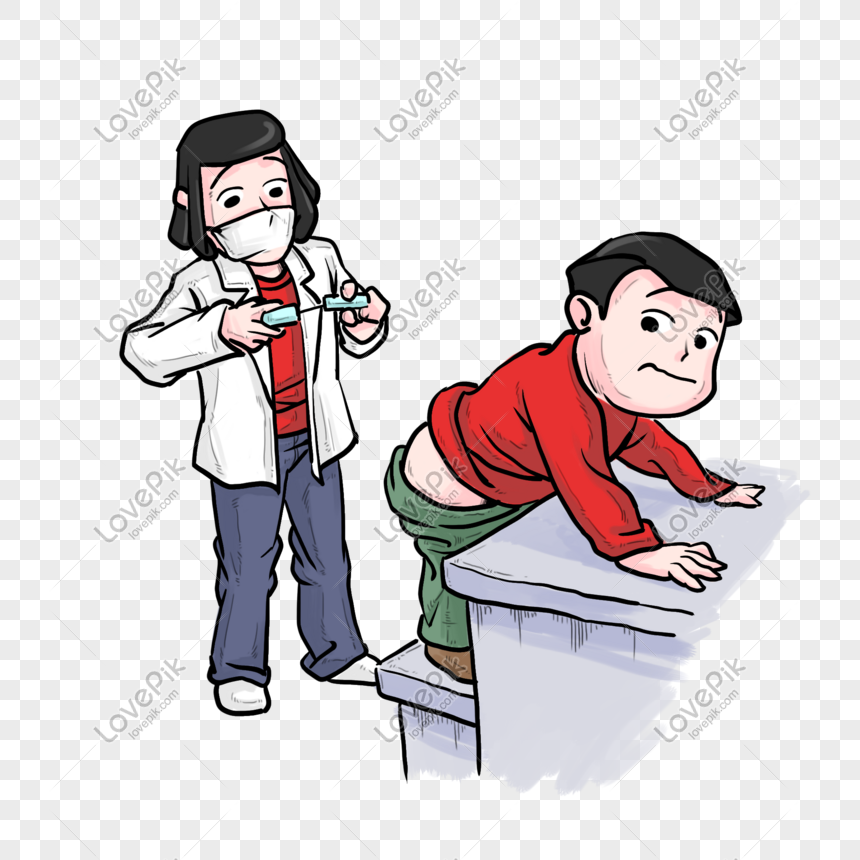 Nurse Giving Patient An Injection Illustration PNG Hd Transparent Image And  Clipart Image For Free Download - Lovepik | 611437754