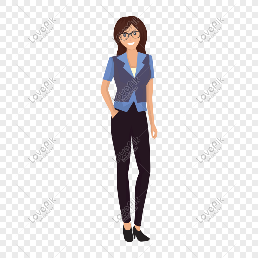 Cartoon Business Company Pretty Woman PNG White Transparent And Clipart  Image For Free Download - Lovepik | 611443752