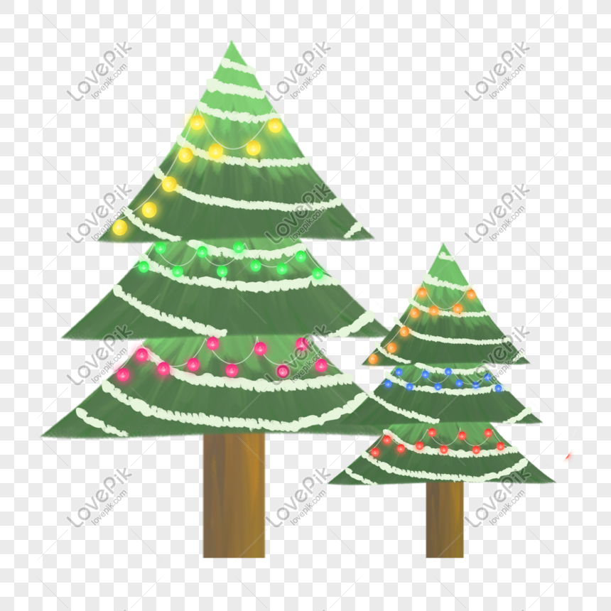 رسم شجرة اعياد الميلاد