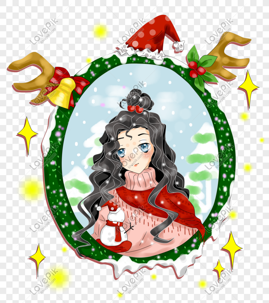 Download Anime Hand Painted Original Thick Painted Beautiful Christmas Sn Png Image Picture Free Download 611450845 Lovepik Com 3D SVG Files Ideas | SVG, Paper Crafts, SVG File