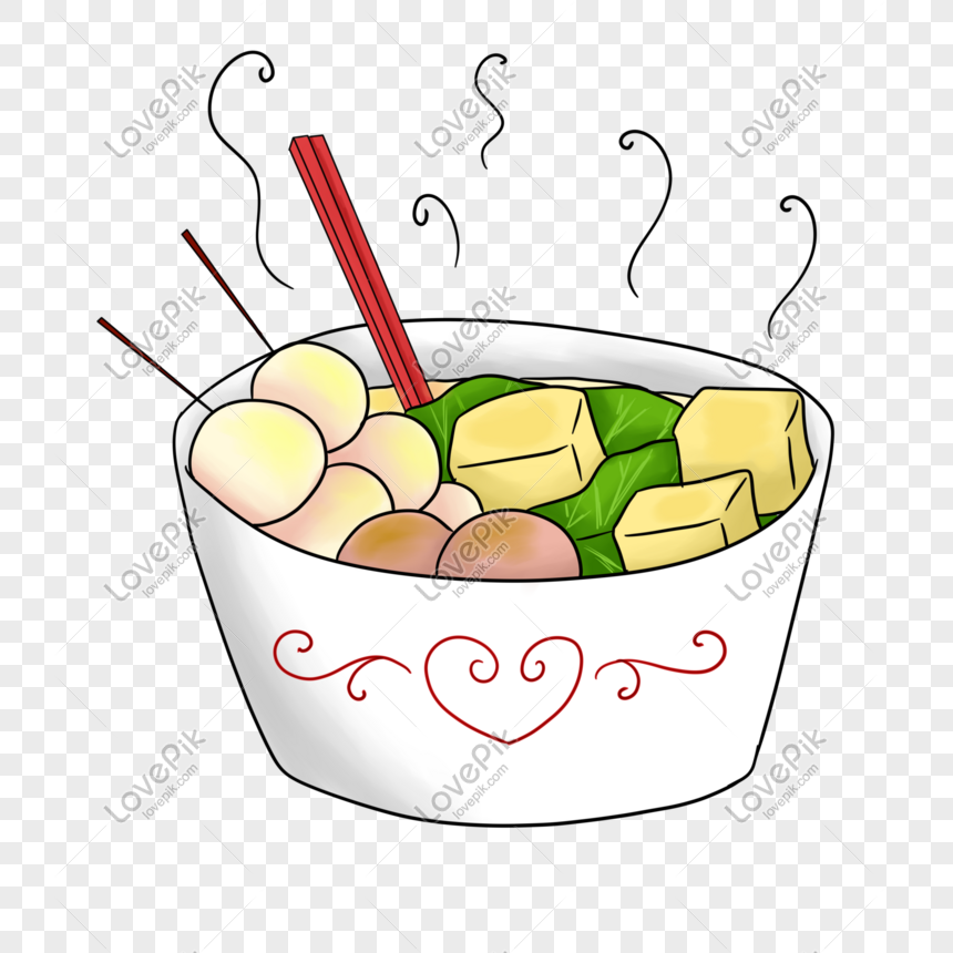 Cartoon Hand Drawn Winter Food A Bowl Of Hot Dishes PNG Transparent Image  And Clipart Image For Free Download - Lovepik | 611450347