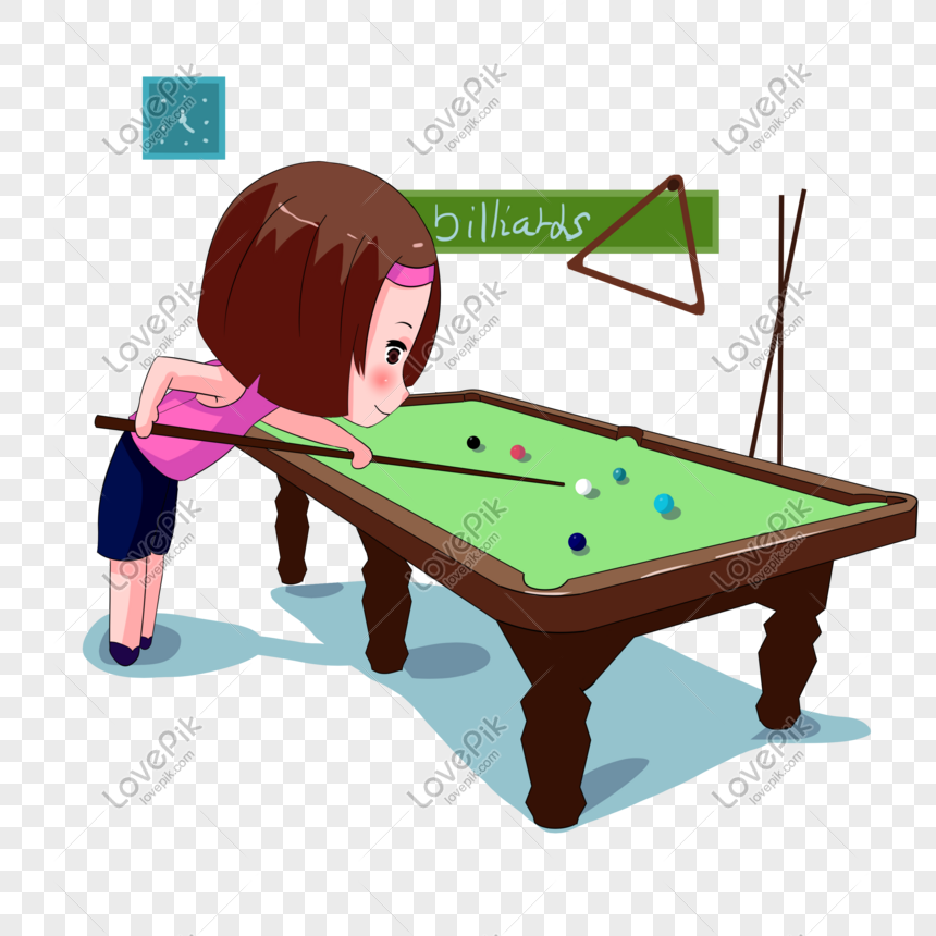 Billiards Hand Drawn Cartoon Characters Png Material PNG Image And Clipart  Image For Free Download - Lovepik | 611468168