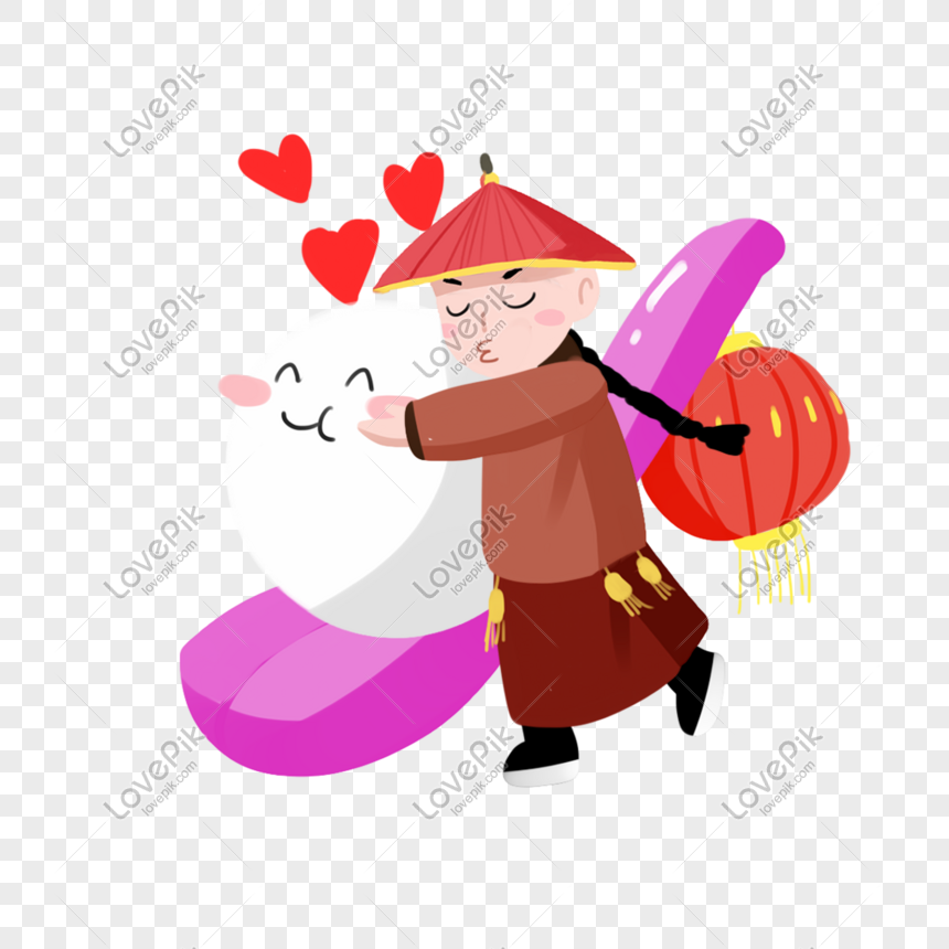 Ancient Costume Lantern Hand Painted Cartoon Character Png Mater PNG Hd ...