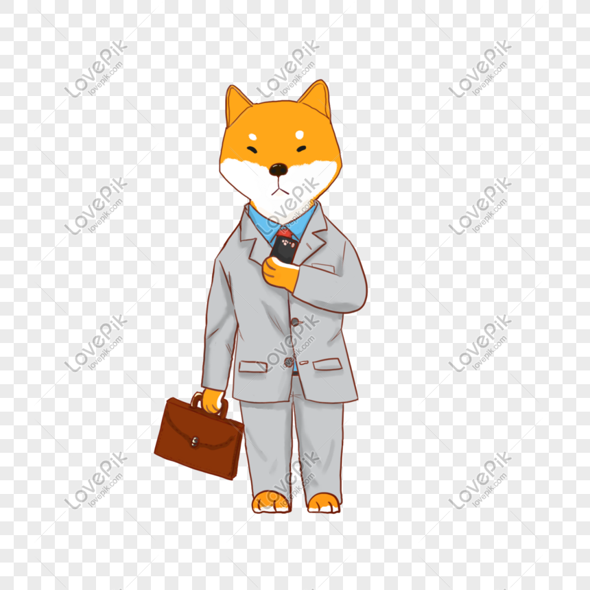 Animal Anthropomorphic Office Worker Suit Shiba Inu Dog Picture PNG Free  Download And Clipart Image For Free Download - Lovepik | 611469103
