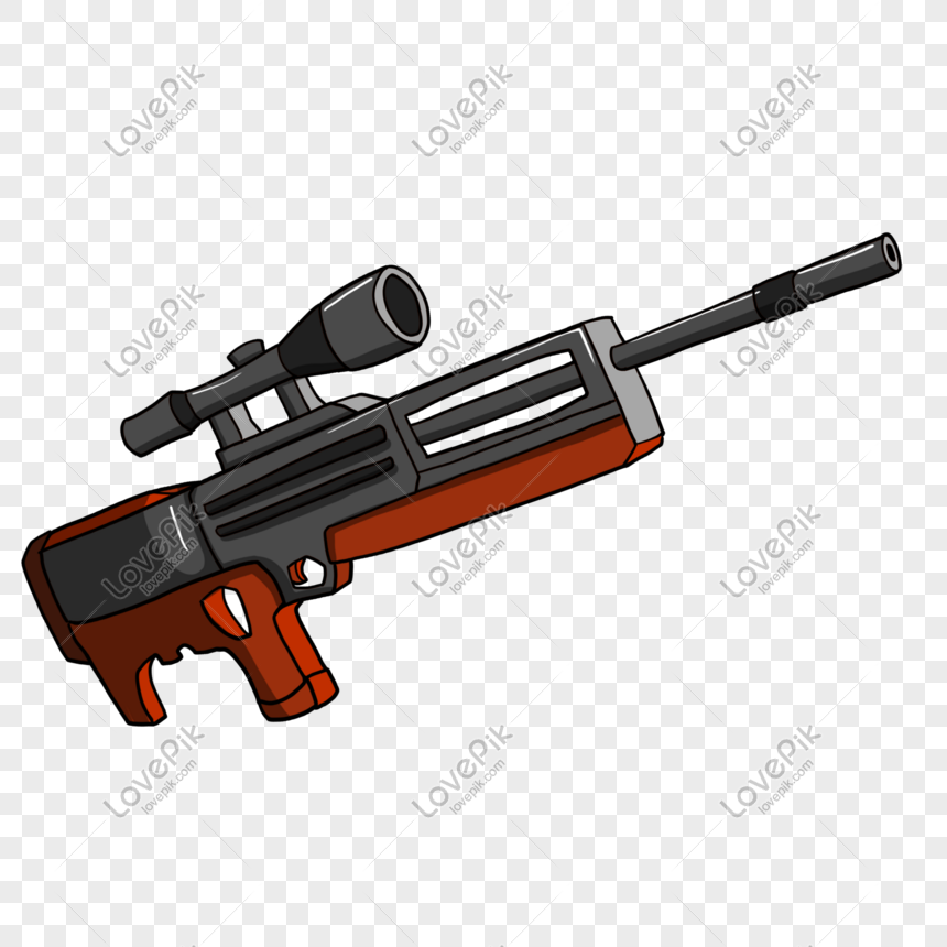 Fusil de sniper avec la cible Royalty Free Stock SVG Vector and Clip Art