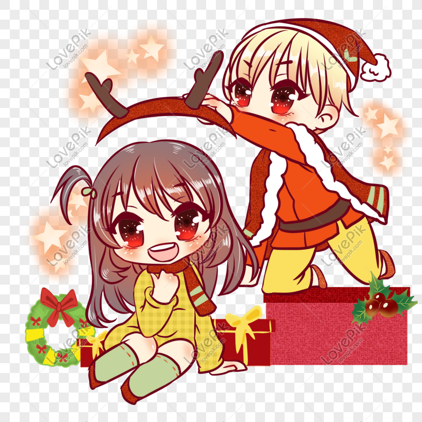Ảnh Anime Giáng Sinh Đẹp ❤️Hình Nền Anime Giáng Sinh