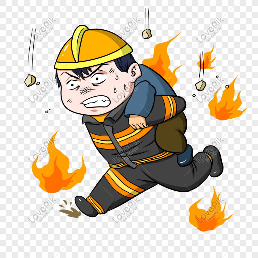 手描きの火災安全キャラクターイラストイメージ グラフィックス Id Prf画像フォーマットpsd Jp Lovepik Com