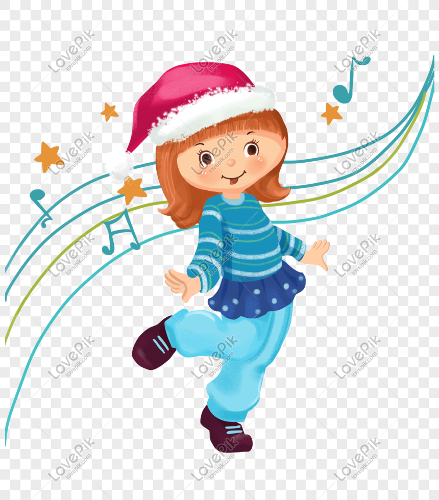 free christmas dance clipart