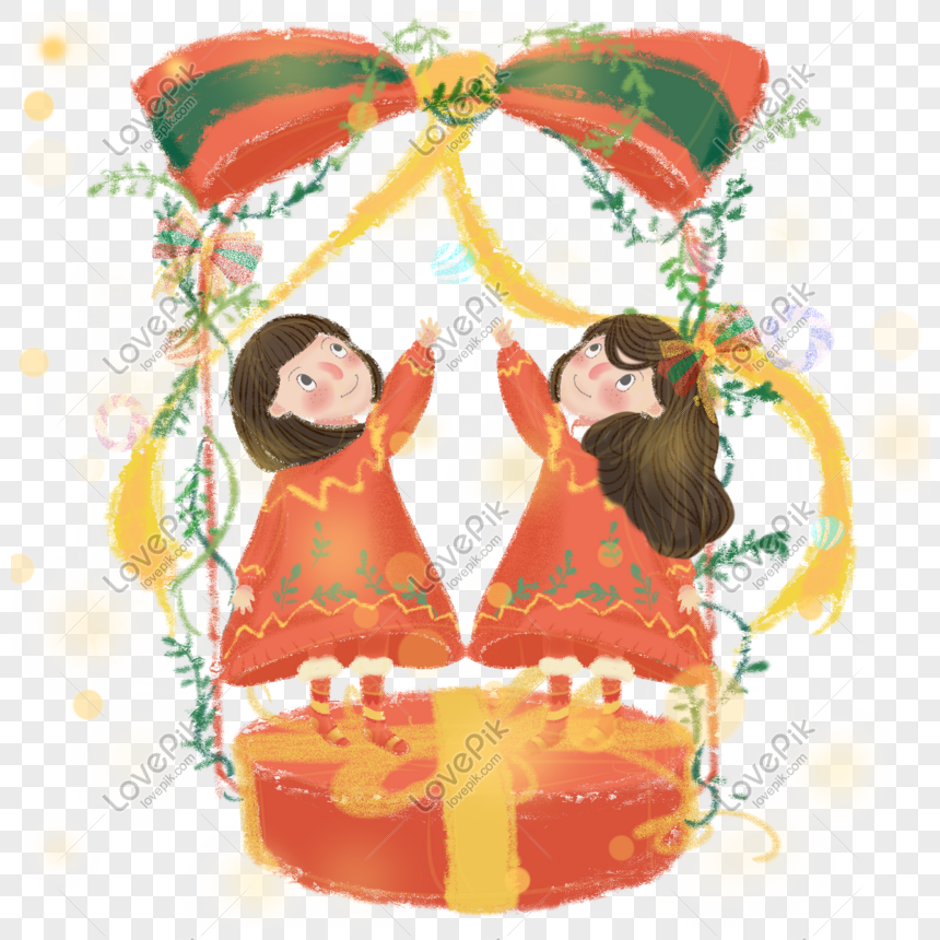 双子 ロリ クリスマスイラストイメージ グラフィックス Id Prf画像フォーマットpsd Jp Lovepik Com