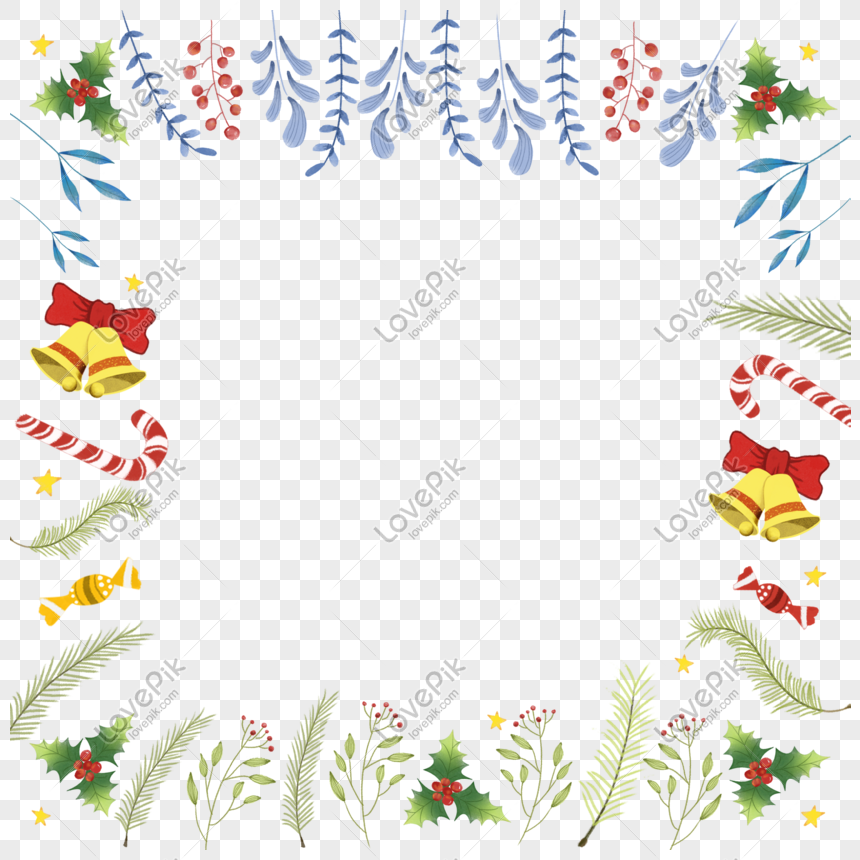 クリスマスの花の装飾の境界線の背景イメージ グラフィックス Id Prf画像フォーマットpsd Jp Lovepik Com