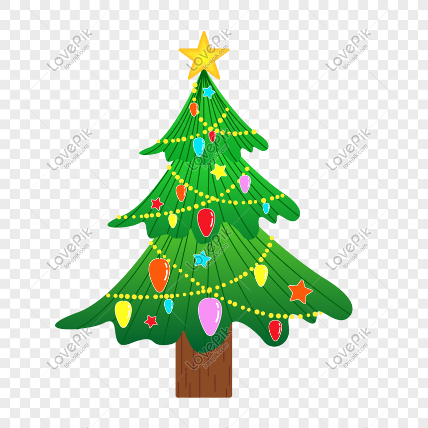Árbol De Navidad Elemento Navideño Ilustración Png PNG Imágenes Gratis -  Lovepik