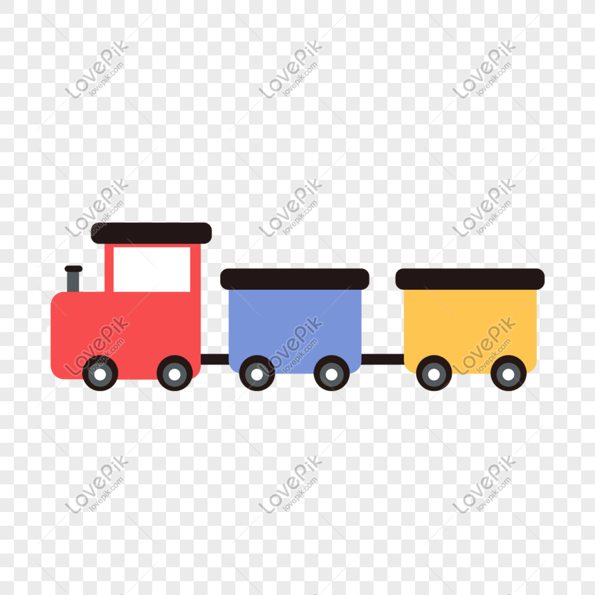 Cartoon Colored Train Illustration PNG Transparent And Clipart Image For  Free Download - Lovepik | 611491366