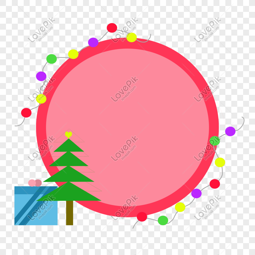 Round Christmas Circle Border Png / Find &amp; download free graphic