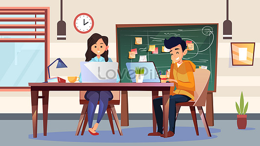 Cartoon Office Worker Images, HD Pictures For Free Vectors Download ...