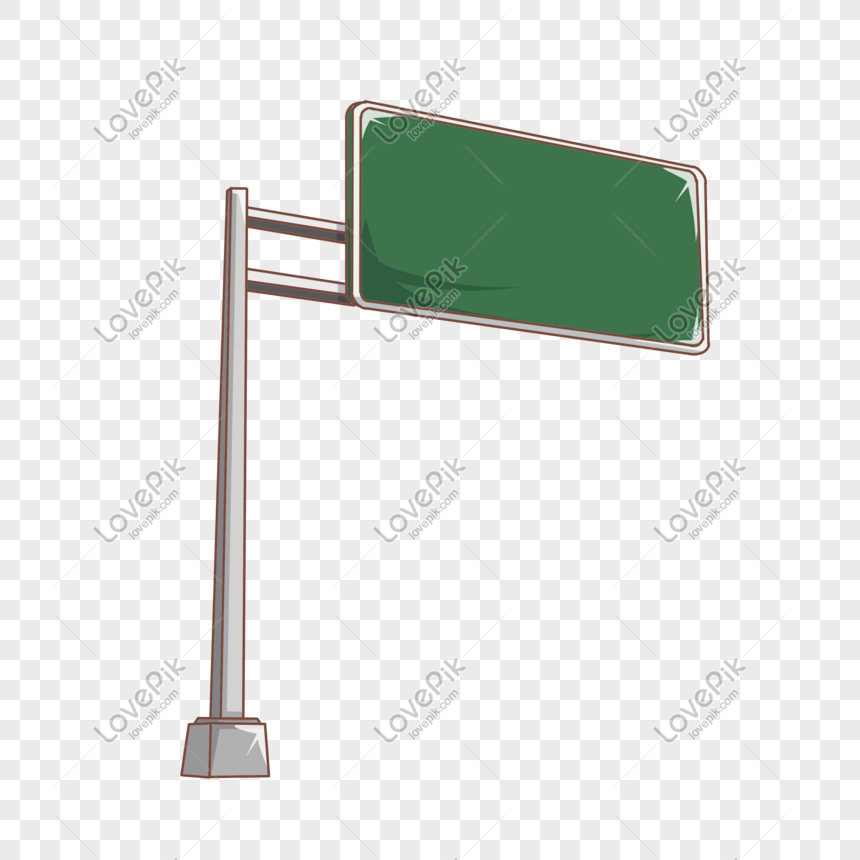 Road sign cartoon illustration, Road signs, road signs, driving signs png image free download