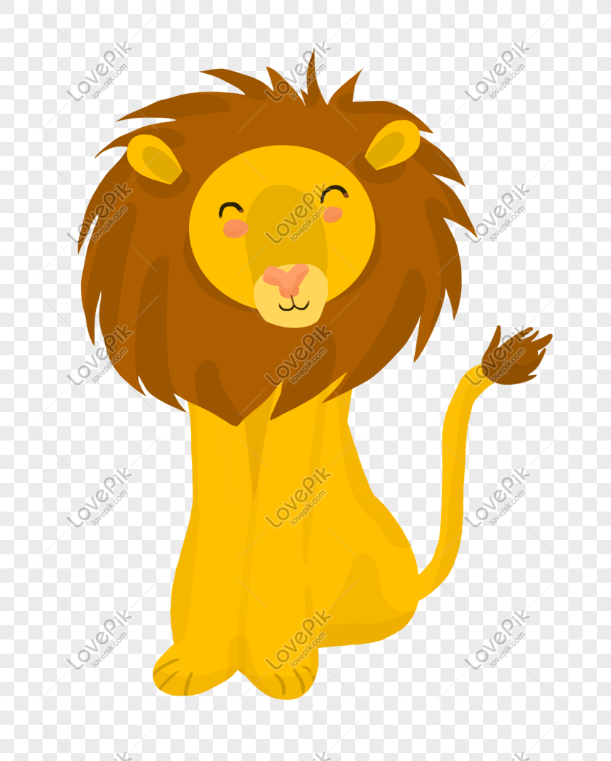 Lion Cartoon PNG Images With Transparent Background | Free Download On  Lovepik
