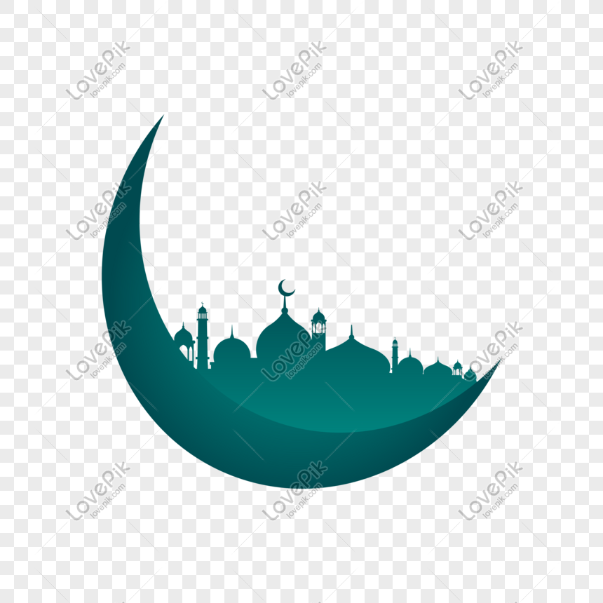  Vector  Hand Drawn Free Buckle Moon City Png Image Picture 