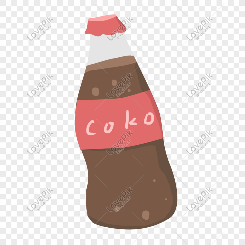 Hand Drawn Cartoon Cola Free Buckle Material PNG White Transparent And  Clipart Image For Free Download - Lovepik | 611508962
