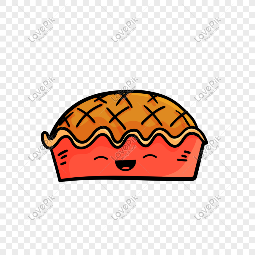 Cute Smiley Anthropomorphic Pineapple Bread PNG Transparent ...