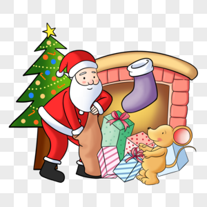 Download Hand Drawn Cartoon Christmas Fireplace Illustration Png Image Picture Free Download 611369939 Lovepik Com SVG Cut Files