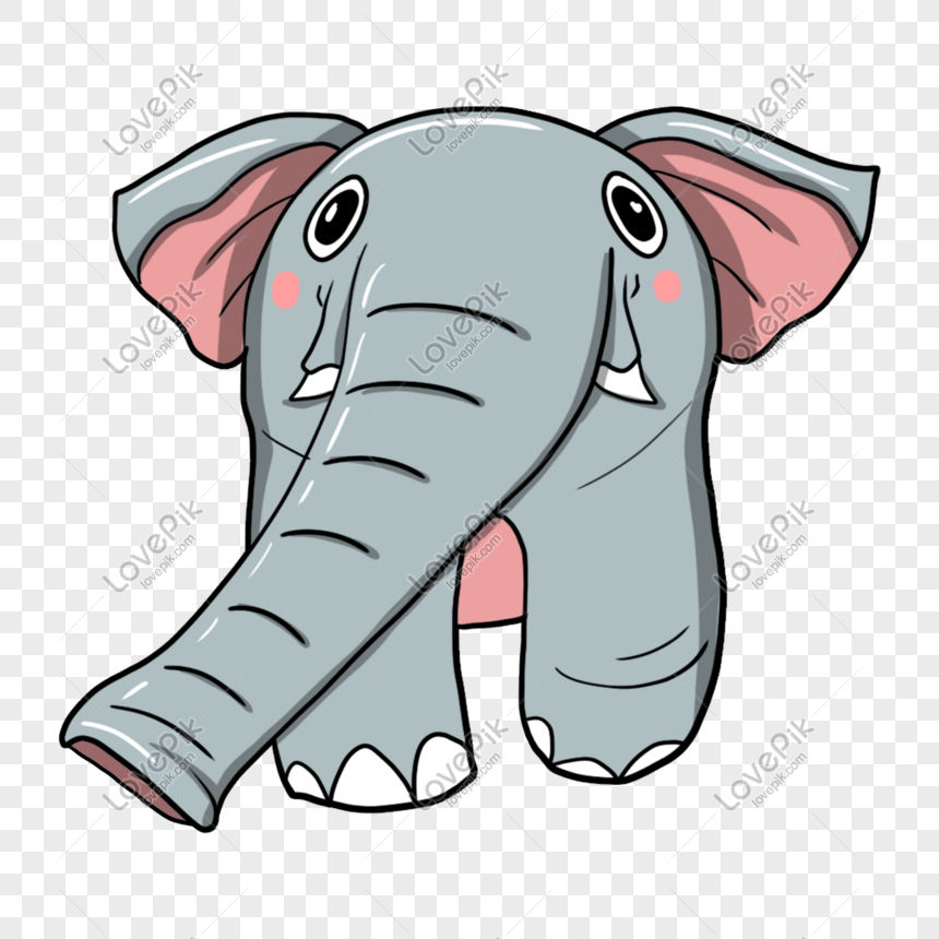 Hand Drawn Cartoon Elephant Illustration Free PNG And Clipart Image For  Free Download - Lovepik | 611515529